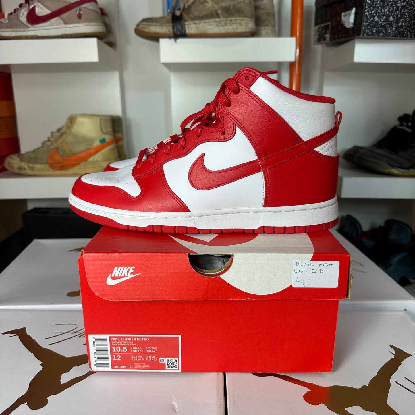 Nike Dunk High University Red