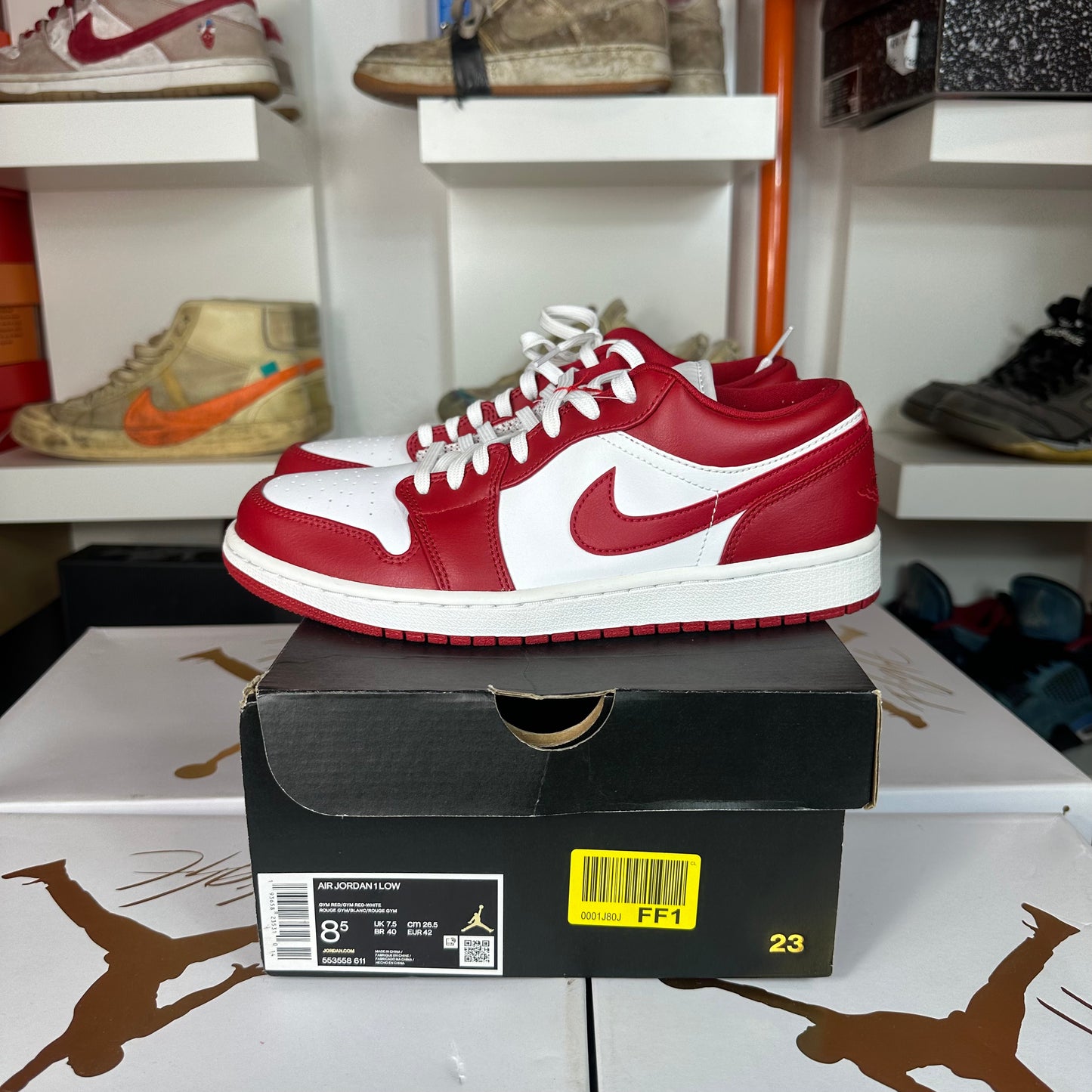 Air Jordan 1 Low Gym Red