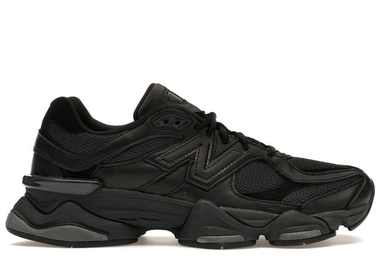 New Balance 9060 cuir triple noir