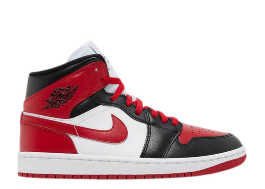 Air Jordan 1 Mid Alternate Bred Toe (W)