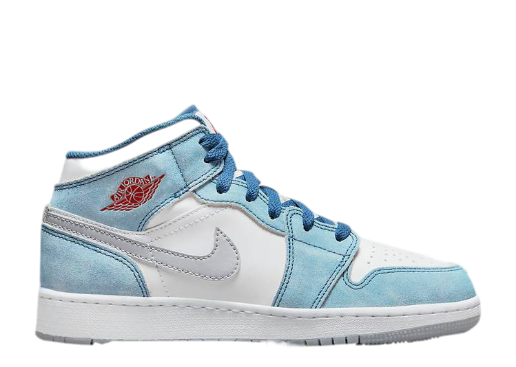 Air Jordan 1 Mid Stealth French Blue (GS)